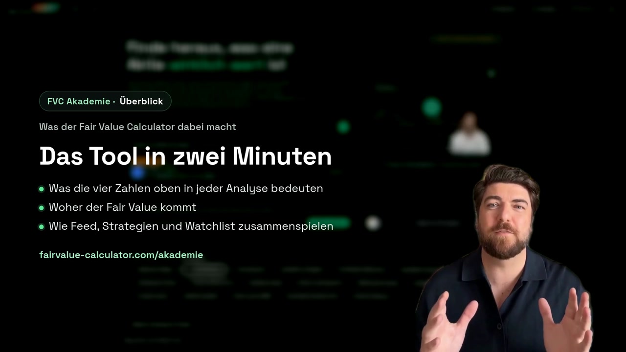Das Tool in zwei Minuten