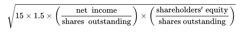 Alternative Graham Formula